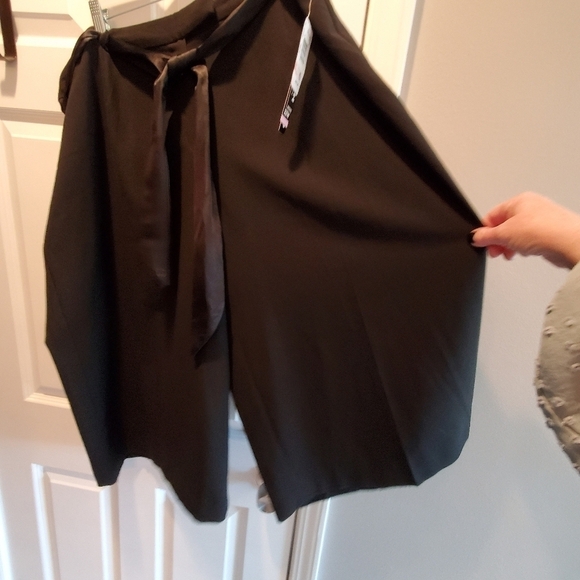 BRIGGS NEW YORK GAUCHO pants . NWT SZ 22W BLACK. Stretch - Picture 5 of 7